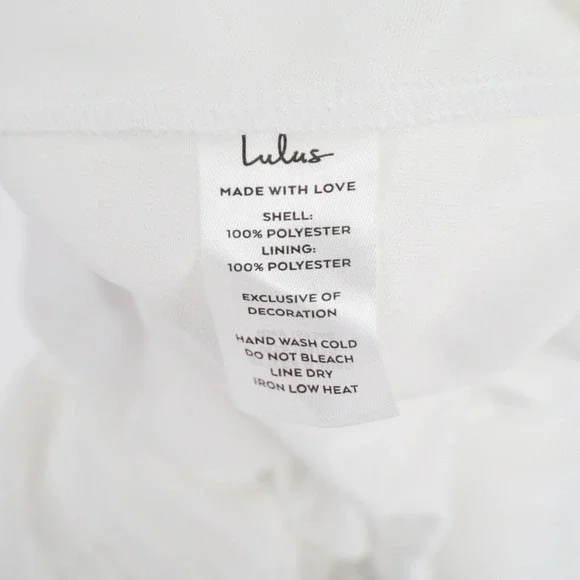 Lulus Marcelyn Maxi Dress Womens XL White Pleated V-Neck Cold-Shoulder Back Zip - Picture 3 of 9